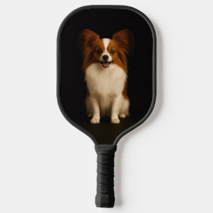 Zwarte 4 Luxe Pickleball Paddle, Verfijnd Papillon Paddle