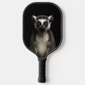 Zwarte 4 Luxe Pickleball Paddle, Zachte Lemur Paddle (Achterkant)