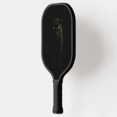 Zwarte 4 Luxe Pickleball Paddle, Zwarte Panter Paddle (Links)