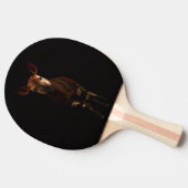 Zwarte 4 Luxe pingpongpaddle, Forest Okapi Tafeltennisbatje (Zijkant)