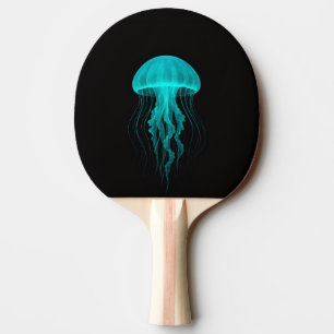 Zwarte 4 Luxe pingpongpaddle, Groene kwal Tafeltennisbatje