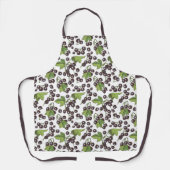 zwarte aalbessen schort (Voorkant)