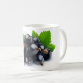 Zwarte aaltjes koffiemok (Voorkant rechts)