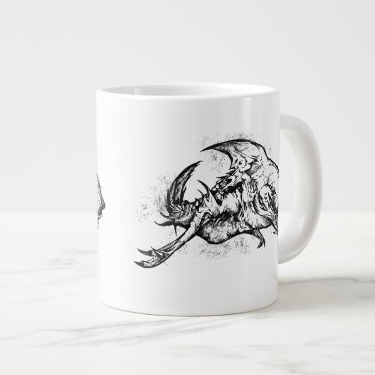 Zwarte aamshaai grote koffiekop (Voorkant rechts)