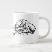 Zwarte aamshaai grote koffiekop (Rechts)