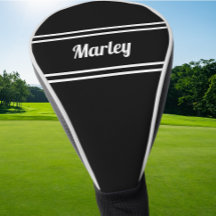 Zwarte aangepaste golfer sportieve moderne monogra
