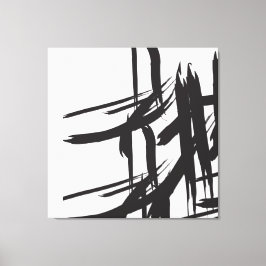 Zwarte aanvallen van ©Lorena Depante Canvas Afdruk