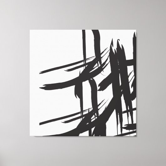Zwarte aanvallen van ©Lorena Depante Canvas Afdruk (Voorkant)