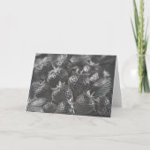 Zwarte Aardbeien Notitiekaart (Voorkant)