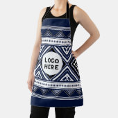 Zwarte Abstracte etnische geometrische patronen me Schort (Insitu)