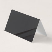 Zwarte Abstracte Panelen | Wrench Gear Logo Visitekaartje (Achterkant)