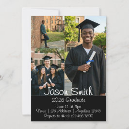 Zwarte Achtergrond Afbeelding Afstuderen  Kaart