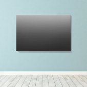 Zwarte achtergrond canvas afdruk (Insitu (Houten vloer))