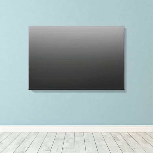 Zwarte achtergrond canvas afdruk (Insitu (Houten vloer))