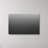 Zwarte achtergrond canvas afdruk (Voorkant)