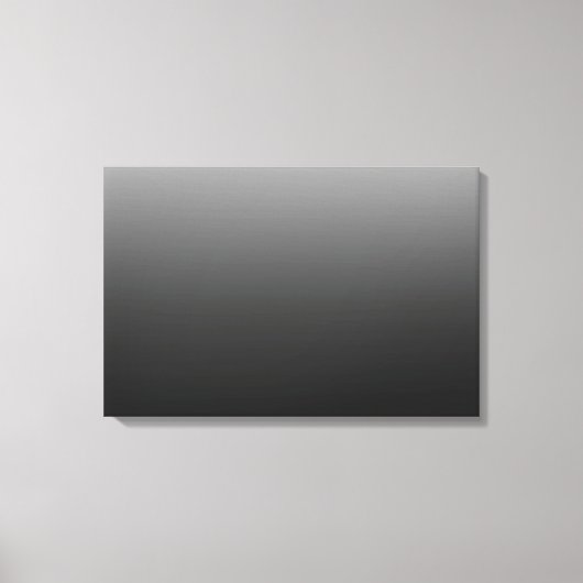 Zwarte achtergrond canvas afdruk (Voorkant)