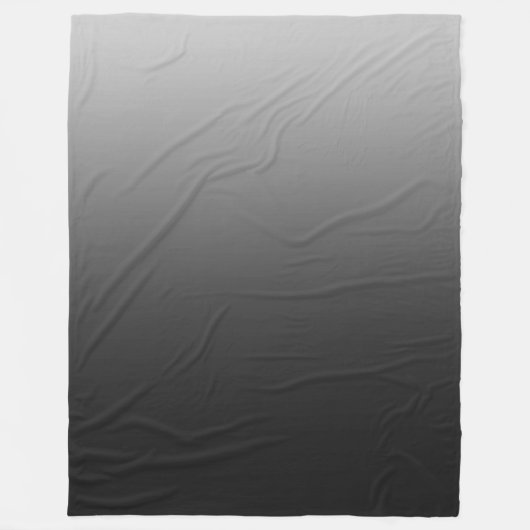 Zwarte achtergrond fleece deken (Voorkant)