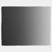 Zwarte achtergrond fleece deken (Voorkant (Horizontaal))