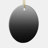 Zwarte achtergrond keramisch ornament (Rechts)