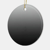 Zwarte achtergrond keramisch ornament (Links)