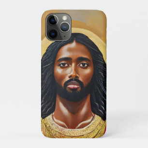 Zwarte Afrikaanse Jezus Christus Religieuze Kunst Case-Mate iPhone Case