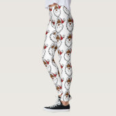 zwarte afrikaanse kerstman leggings (Links)