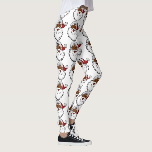 zwarte afrikaanse kerstman leggings (Rechts)
