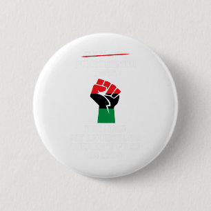 Zwarte Afrikaanse vlag P.P. Ronde Button 5,7 Cm
