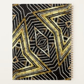 Zwarte Afrikaanse vrouw Planner (Achterkant)