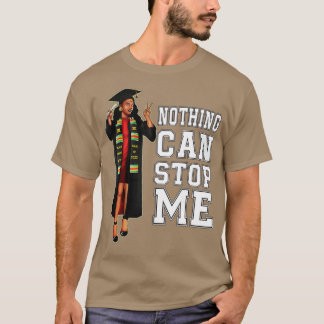 Zwarte Afstudeerders Hogere klasse van het Afstude T-shirt