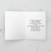 Zwarte afstudeerdop op een honkbal kaart (Binnen)