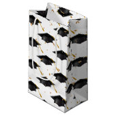 Zwarte afzuigkap met Confetti Klein Cadeauzakje (Voorkant Gekanteld)