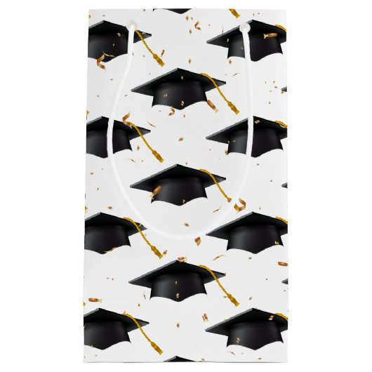 Zwarte afzuigkap met Confetti Klein Cadeauzakje (Voorkant)