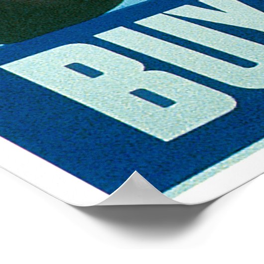 Zwarte Airman houdt ons vliegen. Poster (Hoek)