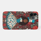 Zwarte Alice in Wonderland Case-Mate iPhone Case (Achterkant (horizontaal))