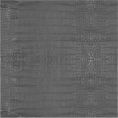 Zwarte Alligator Textuurprint Sticker (Voorkant)