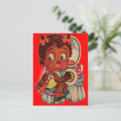 ZWARTE AMERIKAANSE BRIEFKAARTEN - VALENTIJNSDAG CA (Staand voorkant)