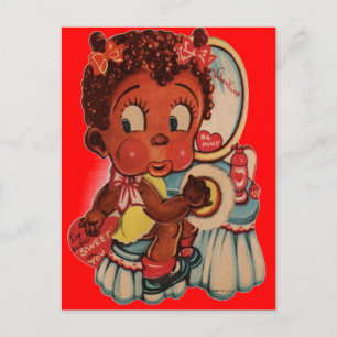 ZWARTE AMERIKAANSE BRIEFKAARTEN - VALENTIJNSDAG CA