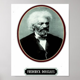 Zwarte Amerikaanse Geschiedenis Frederick Dougl Zw Poster
