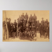 Zwarte Amerikaanse gevechtscavalerie: Buffalo Warr Poster (Voorkant)