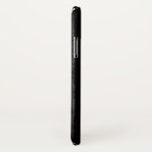 Zwarte Amerikaanse vlag Case-Mate iPhone Case (Achterkant / rechts)