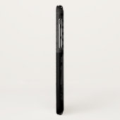 Zwarte Amerikaanse vlag Case-Mate iPhone Case (Achterkant/links)