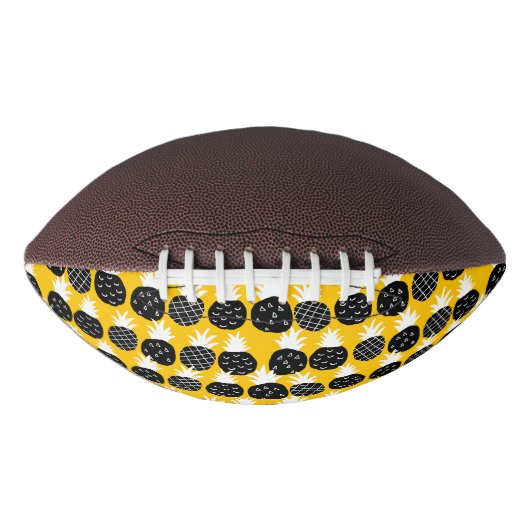 Zwarte anananas american football (Voorkant)