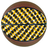 Zwarte anananas basketbal (Voorkant)
