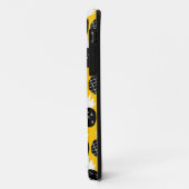 Zwarte anananas Case-Mate iPhone case (Achterkant/links)