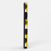 Zwarte anananas Case-Mate iPhone case (Achterkant/rechts)