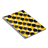 Zwarte anananas notitieboek (Rechterzijde)