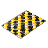 Zwarte anananas notitieboek (Linkerzijde)