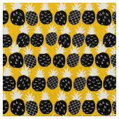 Zwarte anananas stof (Close Up)