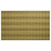 Zwarte anananas stof (Yard (91,4 cm))